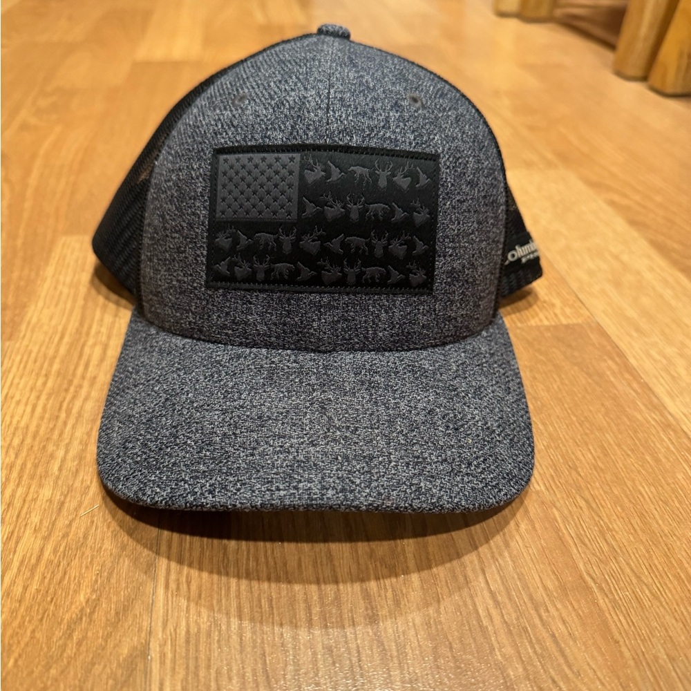 Columbia Gray Mesh Trucker Hat